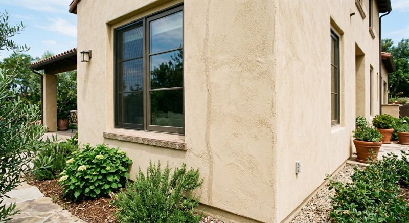 Cracked Stucco Repair in Roseville, CA
