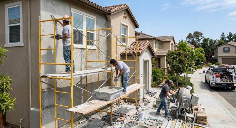 Home Stucco Installation in Sonoma County, CA